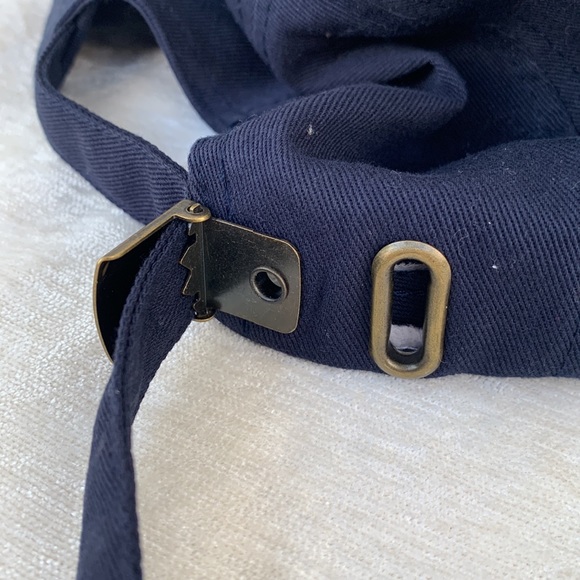 Disney Parks Mickey Mouse Red Embroidered Adjustable Navy Blue Cap - Picture 5 of 8